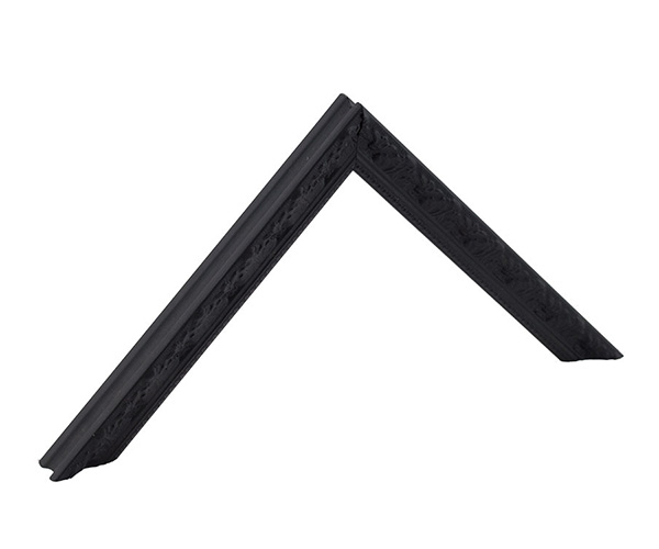 Cornice in legno Barocchina Nera