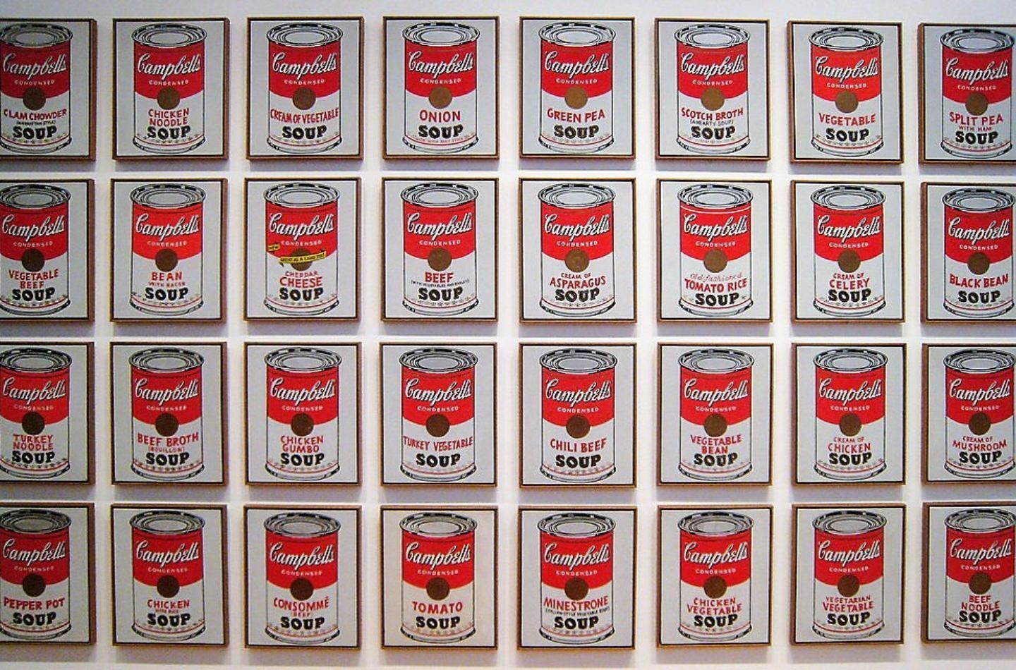 Andy Warhol and the Pop Art Era: "Campbell's Soup - Beef Soup - This is not by me" at Deodato Arte