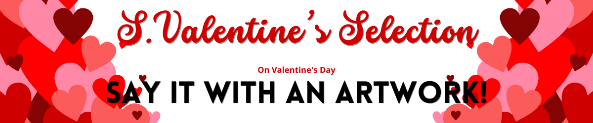 On Valentine's Day, say it with an artwork!