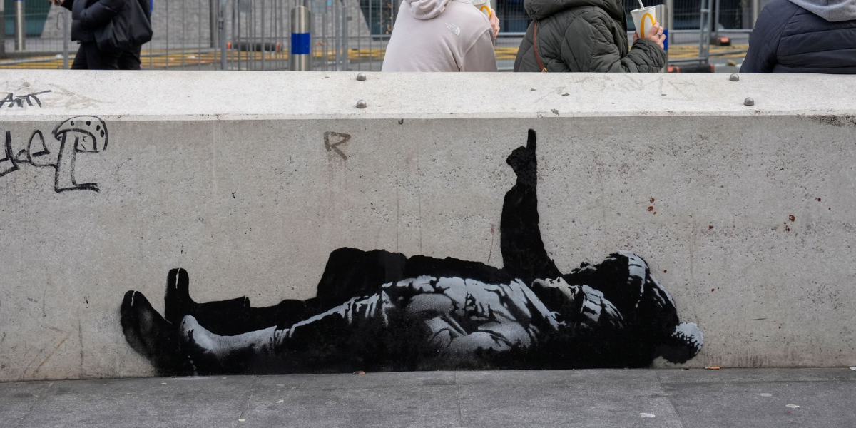 Banksy in London: Christmas Murals Spotlight the Housing Crisis