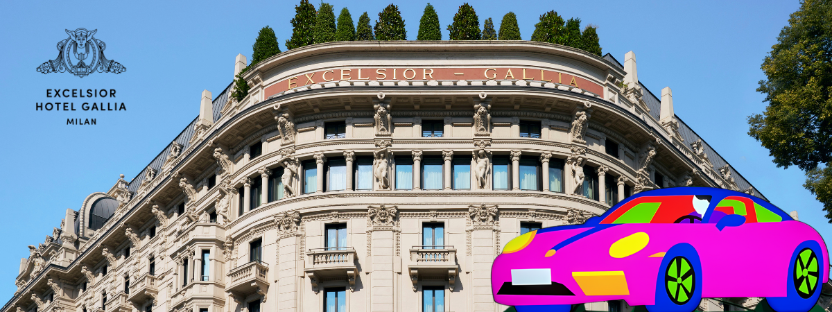 Deodato Arte x Excelsior Hotel Gallia - Together to Celebrate the Monza Grand Prix