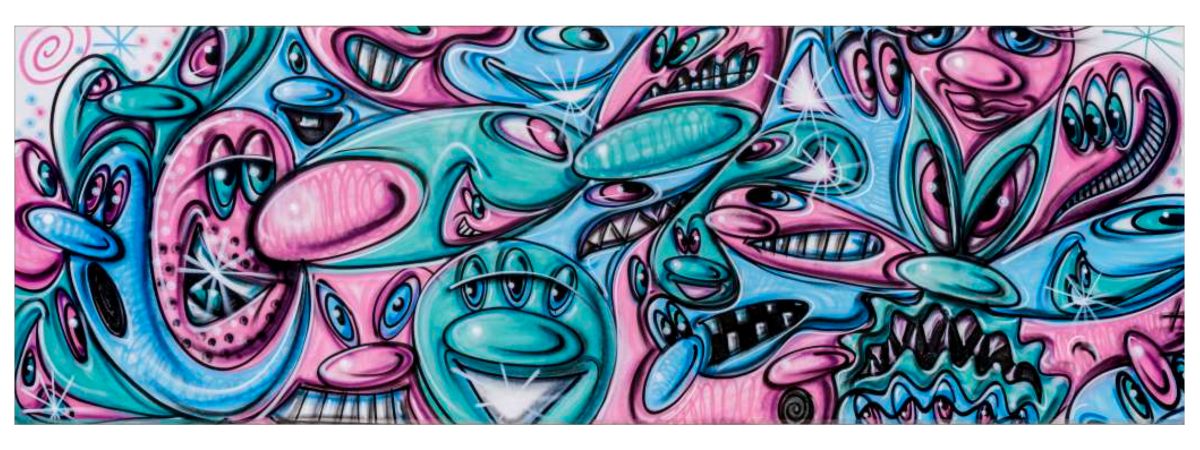 “Los Niños y las Niñas”: Kenny Scharf’s monumental masterpiece on view at Deodato Arte in Milan
