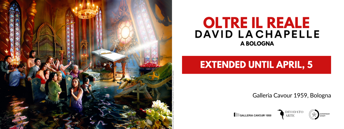 David LaChapelle in Bologna: a journey between dream and reality at Galleria Cavour | EXTENTENDED UNTIL APRIL, 5