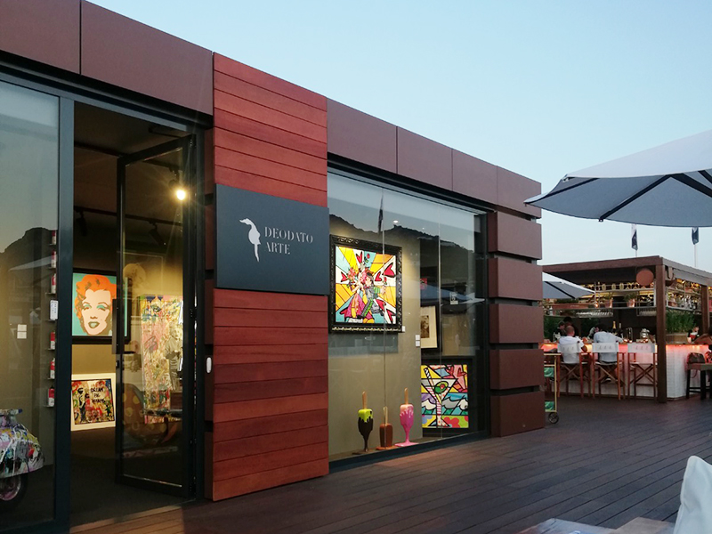 Deodato Arte at the waterfront of Porto Cervo! | 11/07 - 6/09