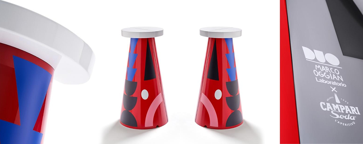 Deodato Arte x Campari Soda together for a unique design collaboration