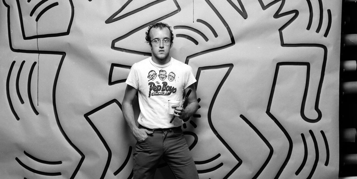 Keith Haring: 5 Murals with Graffiti by Haring