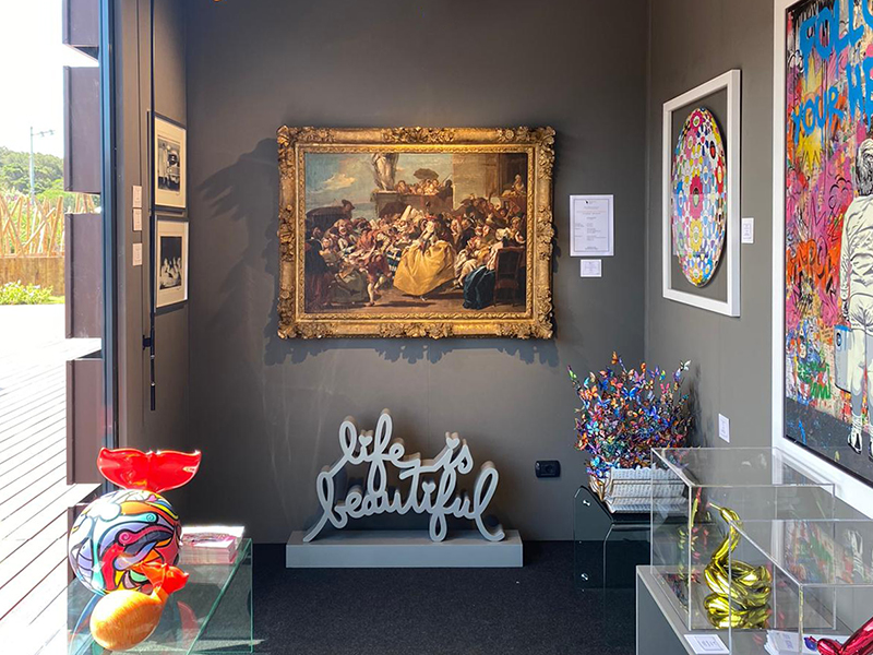From Tiepolo to Banksy: a dialogue between Ancient and Modern at the Porto Cervo Waterfront