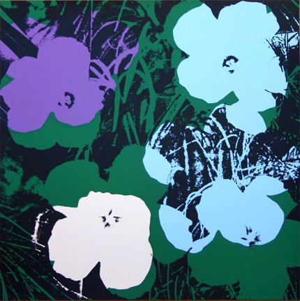 Flowers Purple/Green 11.64