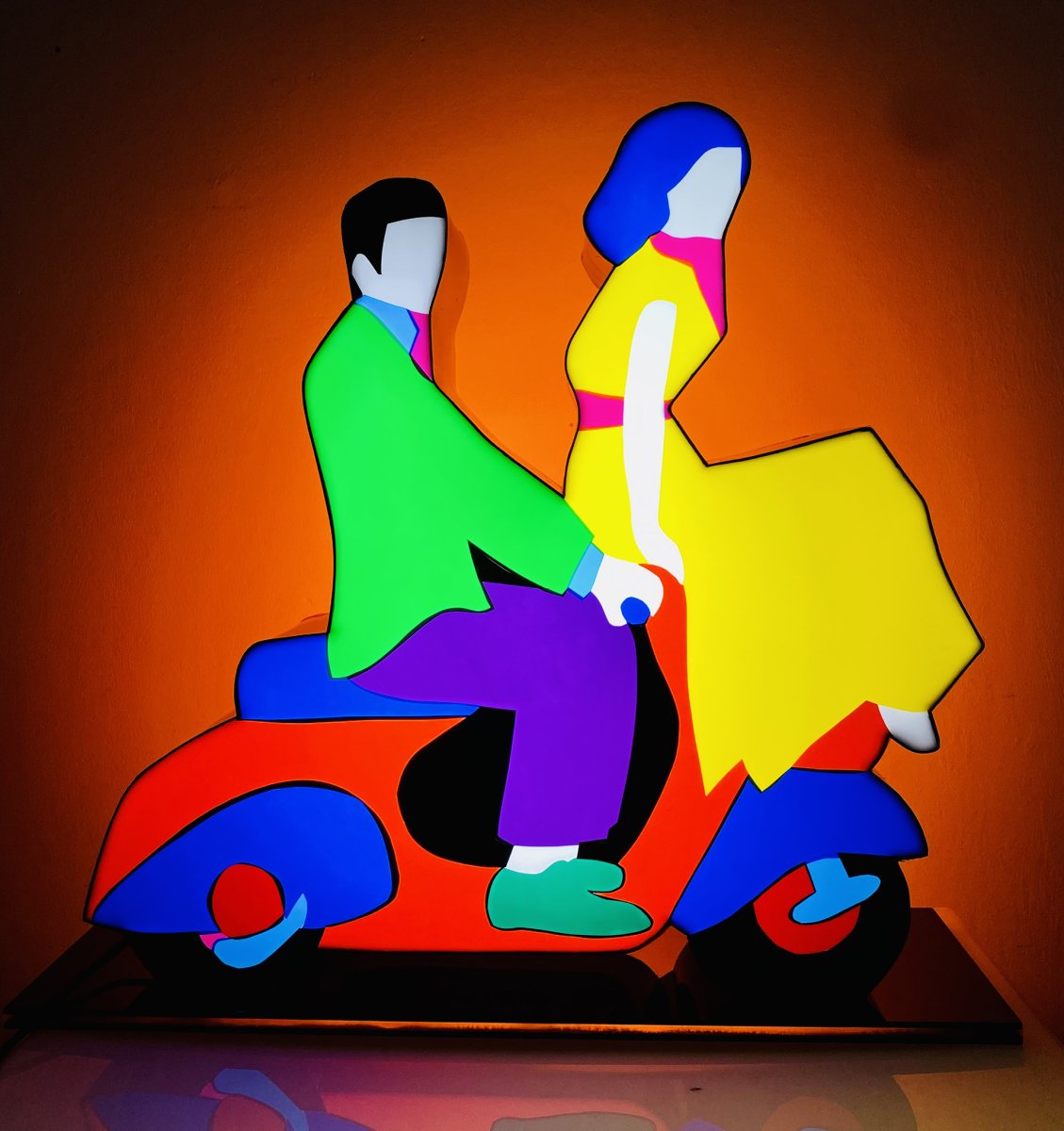 Vacanze Romane (light sculpture)