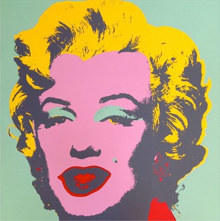 Marilyn Monroe-Pink On Green 11.23