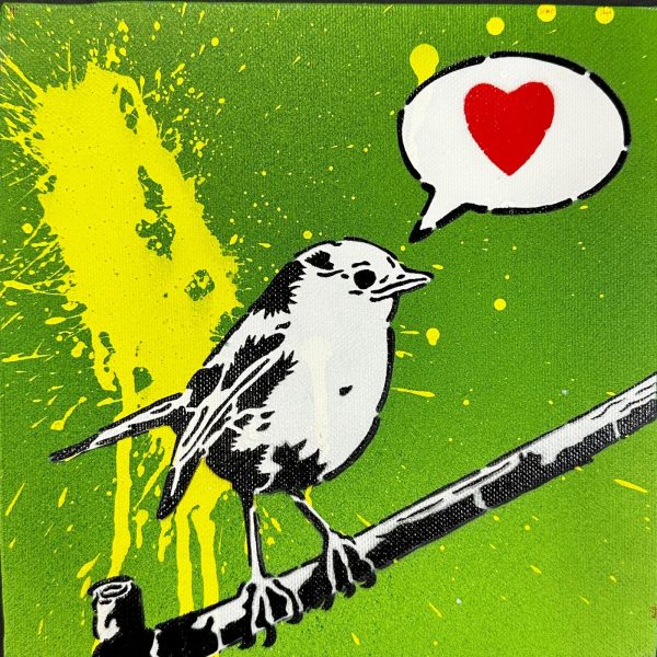 Free as a bird - Green & Yellow