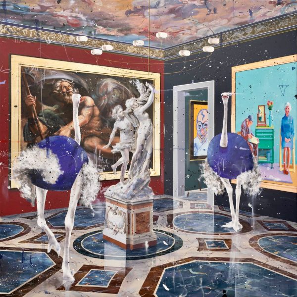 Omaggio a Giovanni Battista Beinaschi, "Apollo&Dafne" Bernini Bacon Hockney