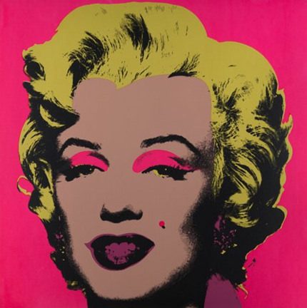 Marilyn Monroe-Blonde On Pink 11.31