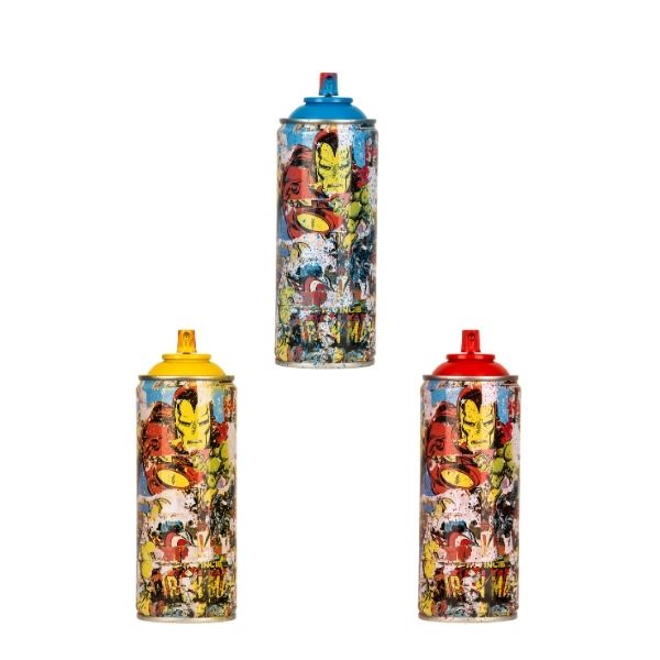 Iron Man - Marvel Metal Spray Cans
