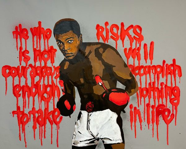 Take Risks Muhammad Ali - Red