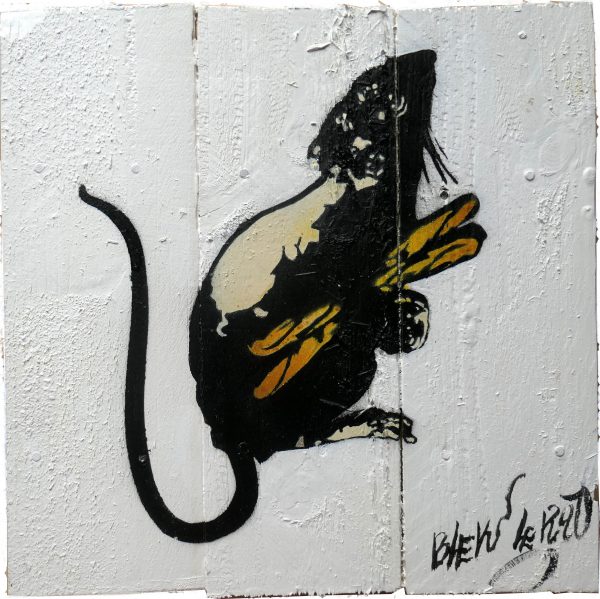 Rat n°5 (rat avec baguettes) - small