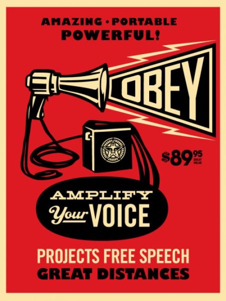 Amplify your voice