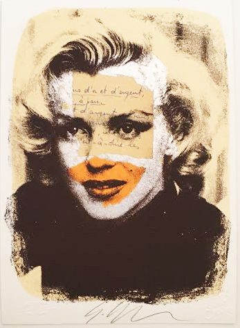 Marilyn Monroe d'argent
