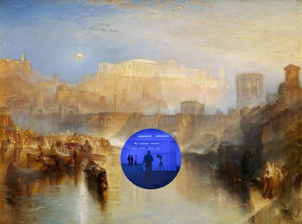 Gazing Ball - Turner Ancient Rome