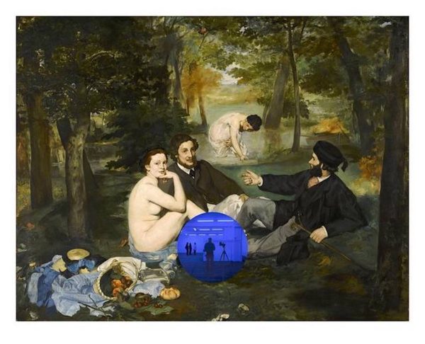 Gazing Ball - Manet Luncheon