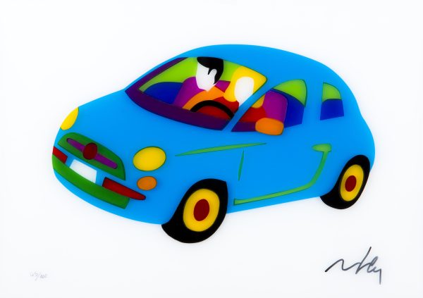 Fiat 500 Vintage (Blue)
