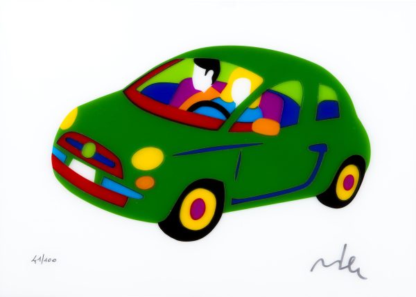 Fiat 500 Vintage (Green)
