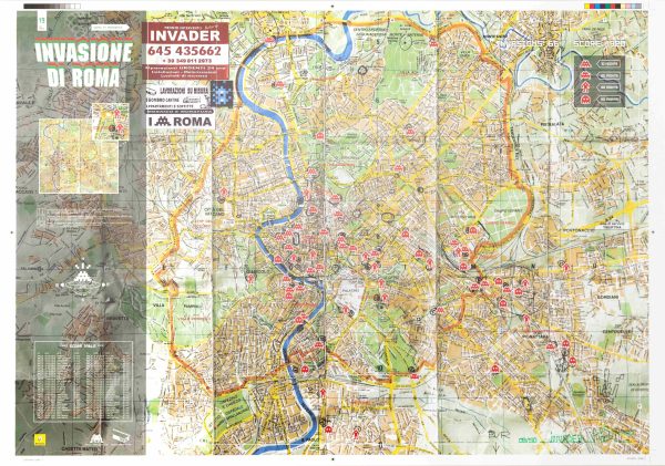 Invasion of Roma (Signed Map)