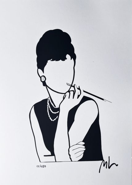 Audrey - Screenprint