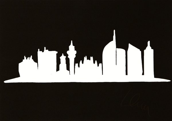Skyline Milano - Screenprint