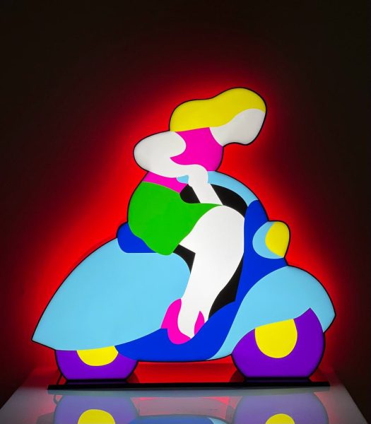Vespa (light sculpture)