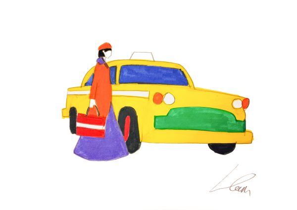 Dior Project Sketch (Taxi)