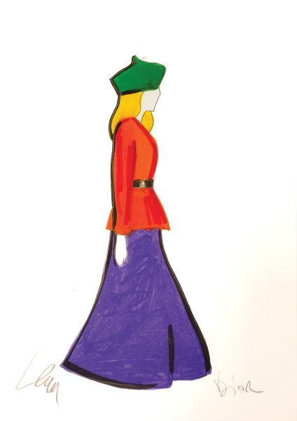 Dior Project Sketch (Figura)