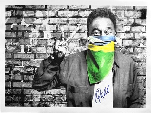 The King Pele - Flag Portrait