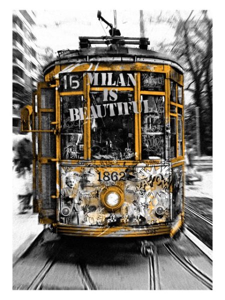 Tram Milan is Beautiful - Silver