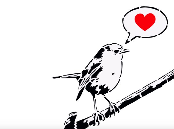 Free as a Bird  - Polymateric Silkscreen 