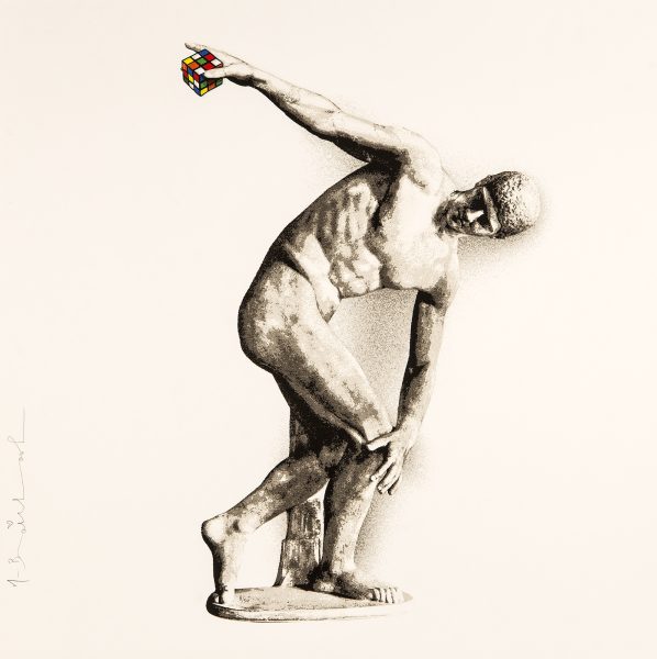 Rubik's Discobolus