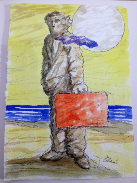 Departure of the sand man