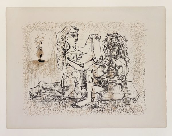 The woman in the mirror
