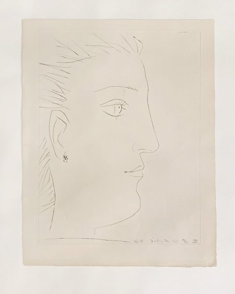 Woman's profile