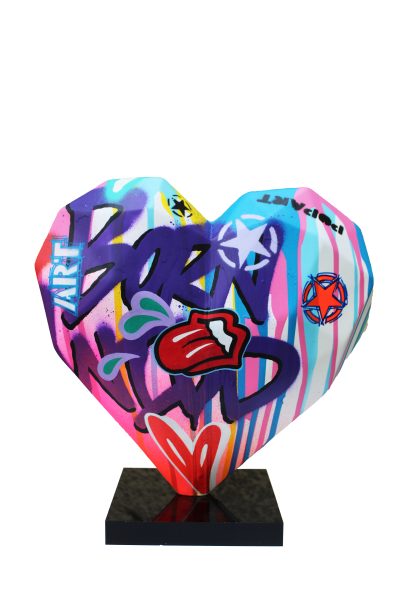 Heart - Resin Tag