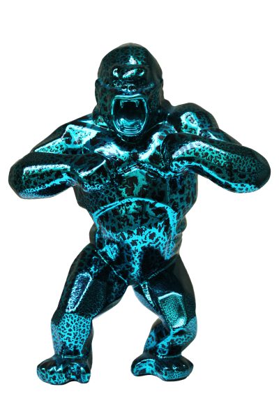 Wild Kong - Resin Crackled Blue