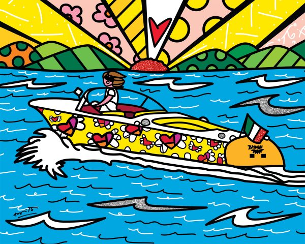 Iseo Lake - Screenprint