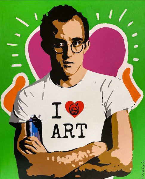 Portrait of Keith Haring