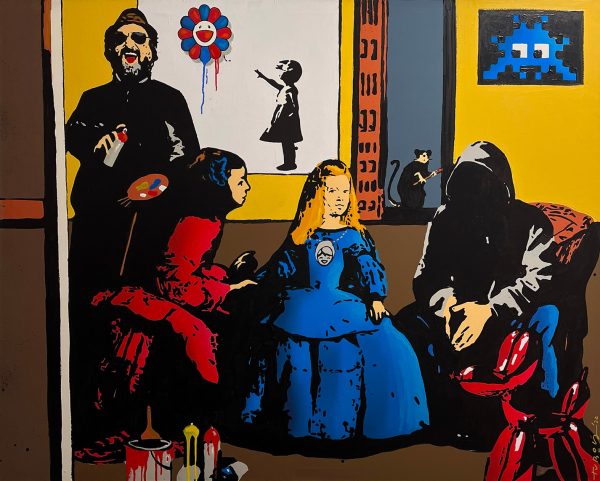 The street art Meninas 