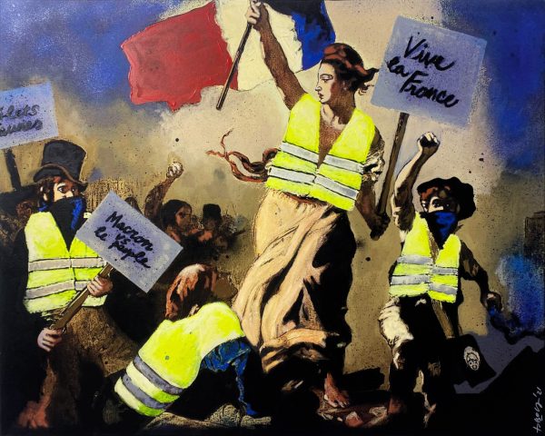 The yellow vest leading the people