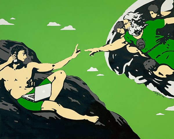 Contemporary Adam - Light Green