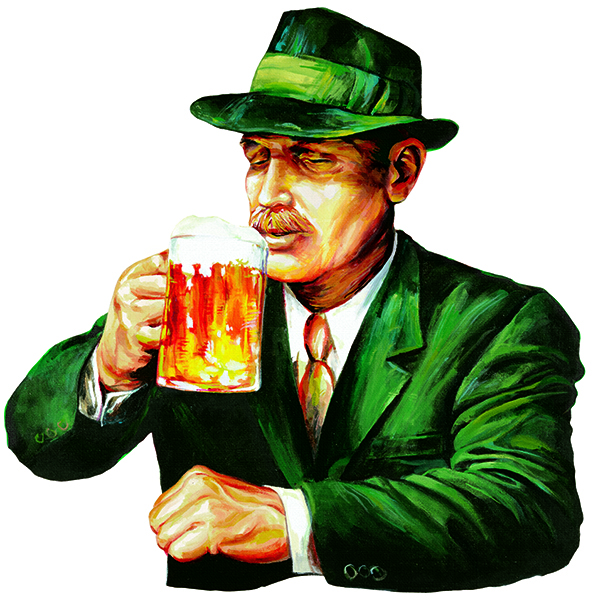 Birra Moretti and the emblematic “Baffo”