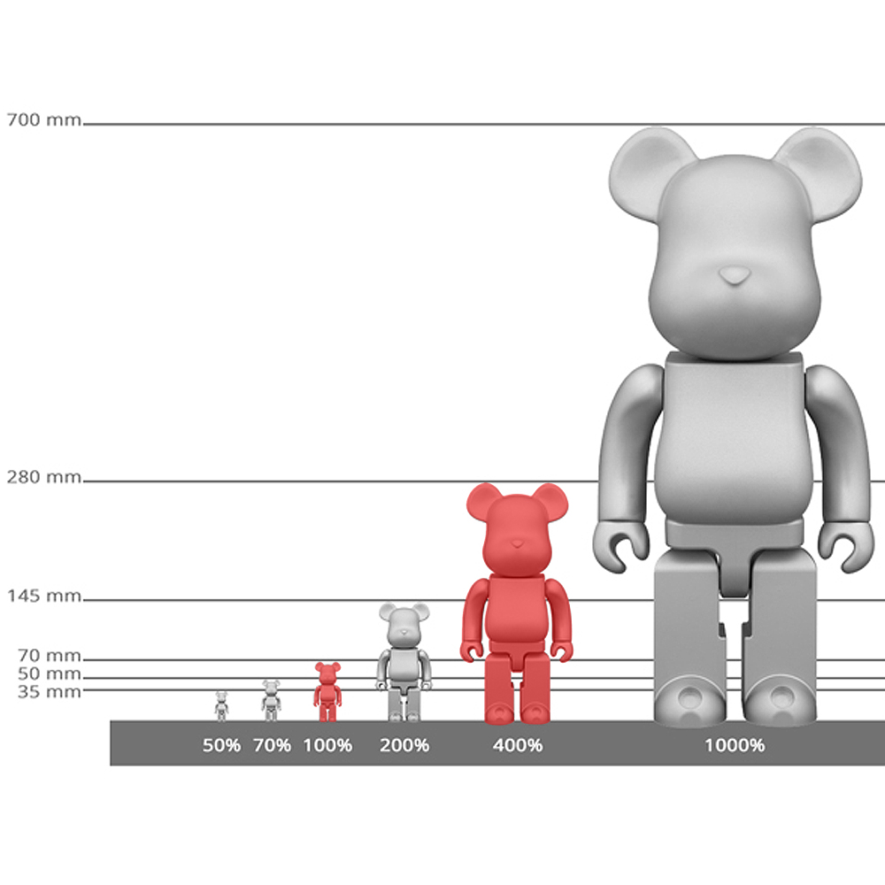 Bearbrick Wall Poster - BE@RBRICK from Medicom art - BE@RBRICK