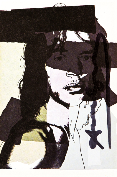 Andy Warhol - Portrait of Mick Jagger
