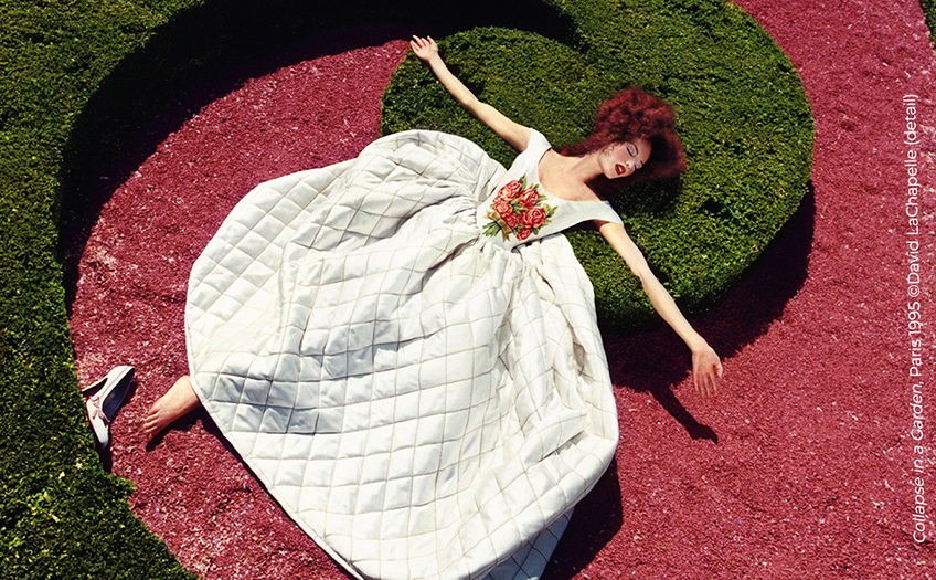 David LaChapelle - Collapse in a Garden (dettaglio)